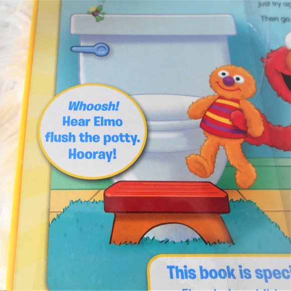 Sesame Street Potty Time with Elmo Play A Sound Book - Picture 8 of 11